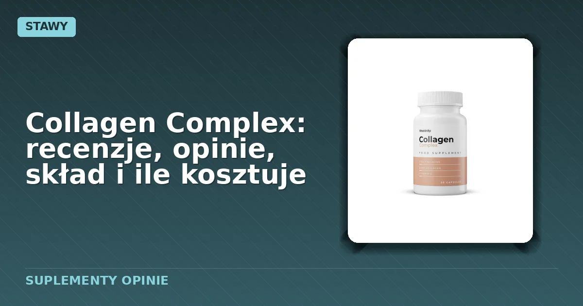 Opakowanie żelu Collagen Complex z widoczną nazwą produktu
