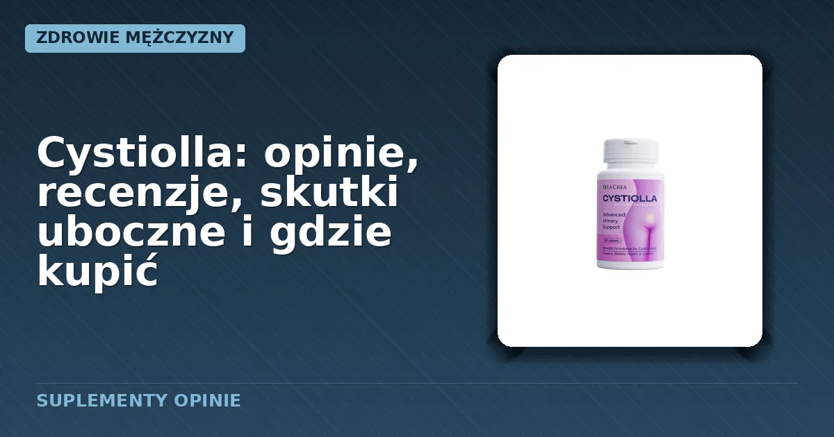 Opakowanie kapsułek Cystiolla
