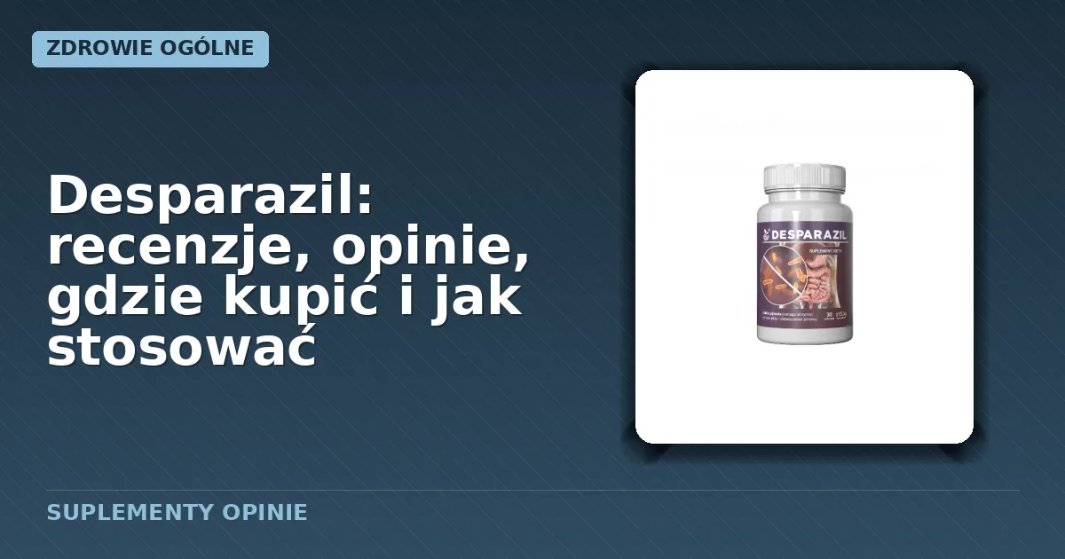 Opakowanie kapsułek Desparazil