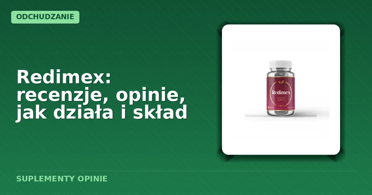 Opakowanie kapsułek Redimex