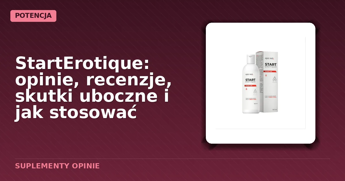 Opakowanie produktu StartErotique